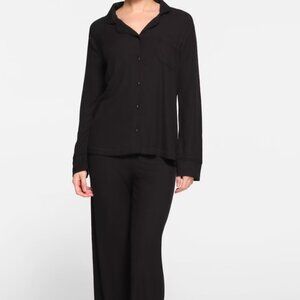 SKIMS Soft Lounge Sleep Set Medium in Onyx